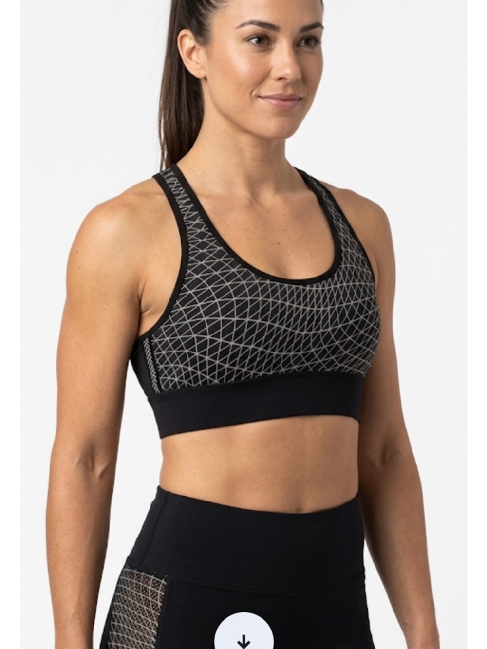 Ultracor Get it Fast Luna Bra in Geometric Print Women’s Size S